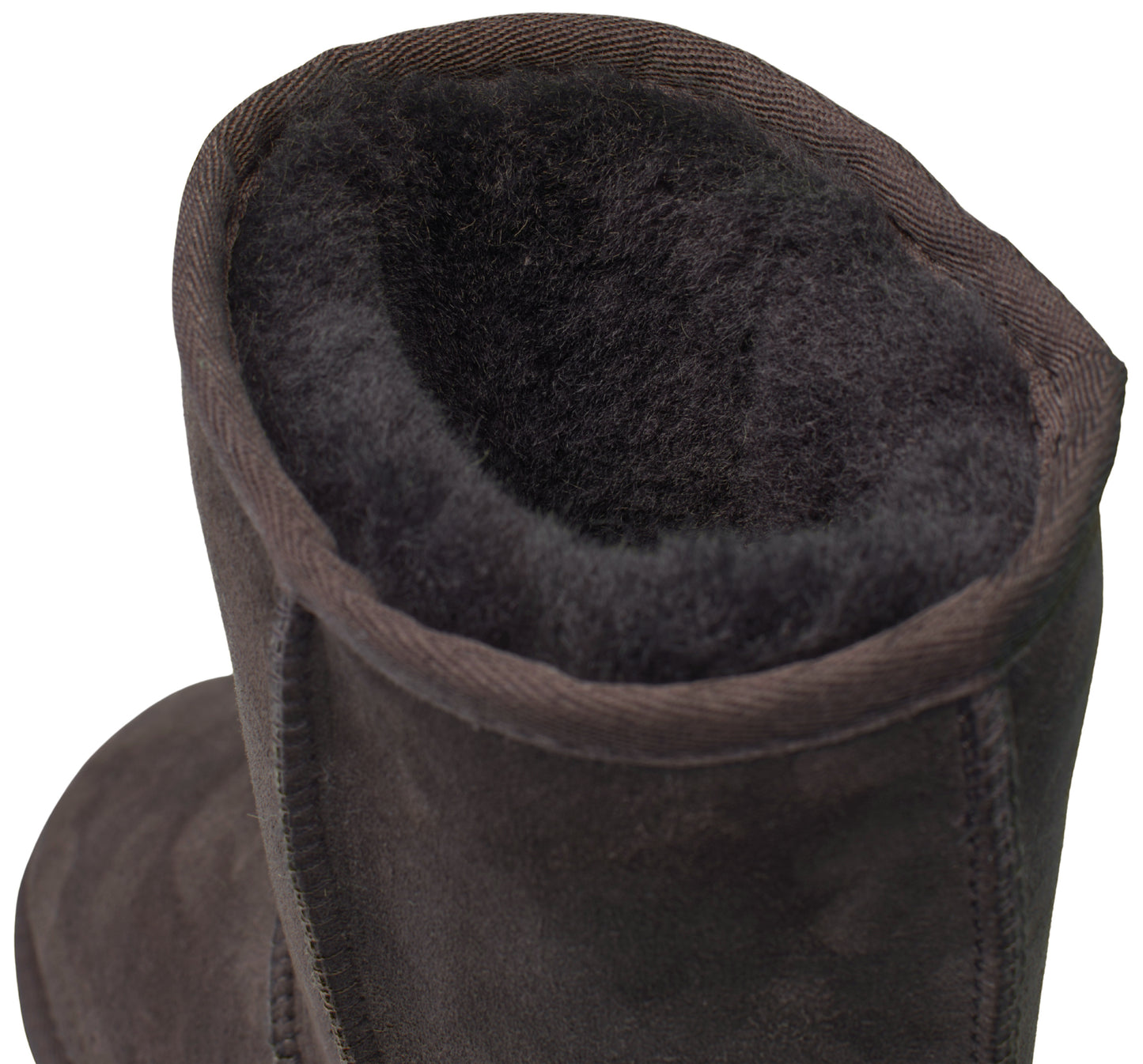 FELLSTIEFEL AMWB2401 DAMEN WINTERSTIEFEL ECHTE WOLLE & LEDER BRAUN